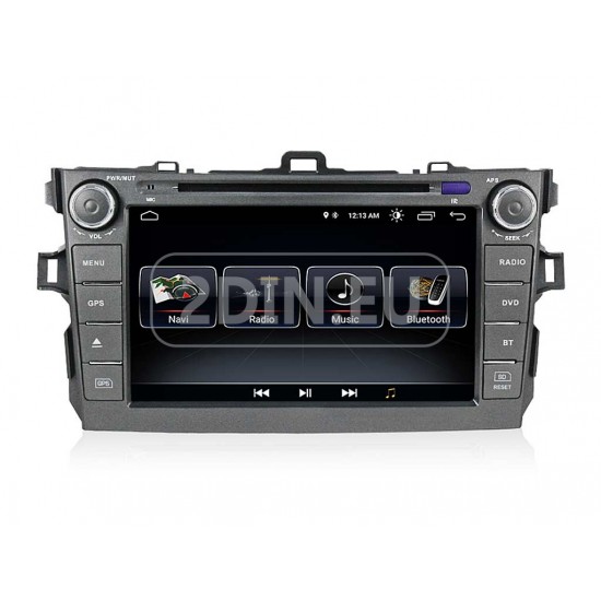 TOYOTA Corolla - МУЛТИМЕДИЯ / Навигация Android DVD + DSP + CarPlay